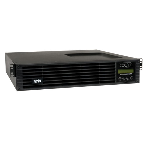 Eaton Tripp Lite Series SmartOnline 2000VA 1800W 120V Double-Conversion Sine Wave UPS - 7 Outlets, Extended Run, Network Card Option, LCD, USB, DB9, 2U Rack/Tower
